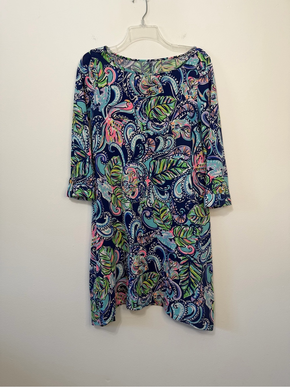 Lilly Pulitzer Paisley Print Edna Swing Dress Small